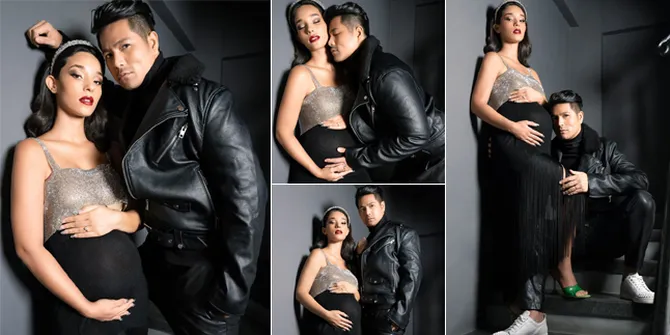 Sudah Melahirkan, Intip 7 Potret Maternity Shoot Vanessa Lima yang Baru Dirilis - Mesra Bareng Erick Iskandar
