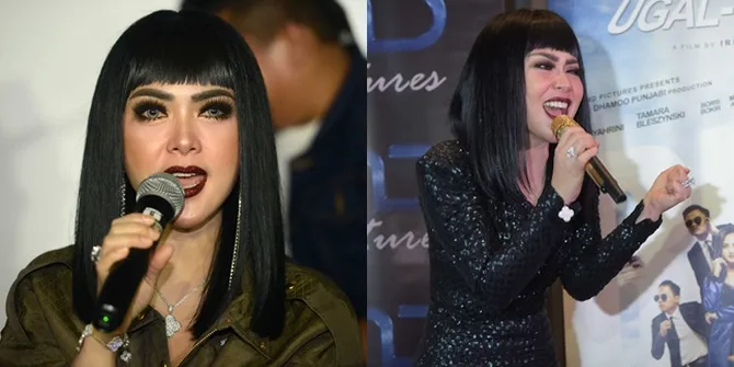 Syahrini Berponi Saat Hadiri Premiere Film BODYGUARD UGAL-UGALAN!