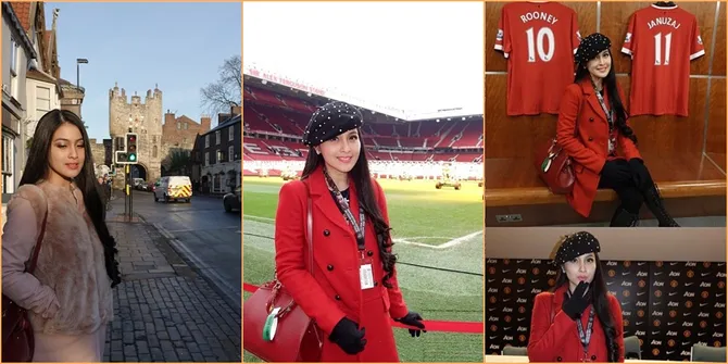 Tahun Baru, Sandra Dewi Jelajahi Inggris & Mampir Old Trafford!