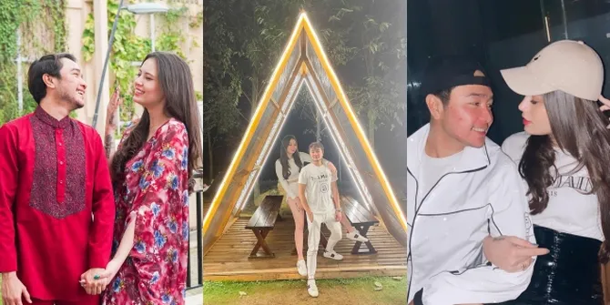 Tak Gubris Cibiran Netizen, 9 Potret Abash Mantan Lucinta Luna yang Makin Mesra dengan Sang Pacar