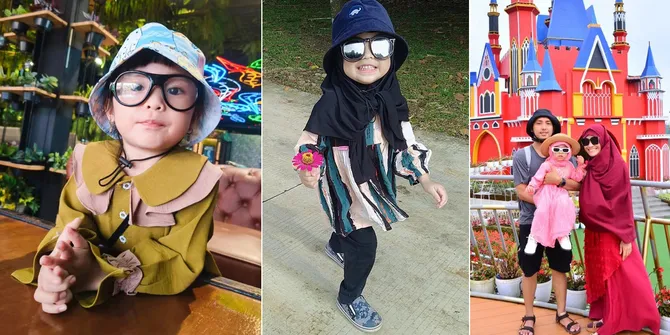 Tak Tersorot, 8 Potret Cantiknya Khawla Cucu Diding Boneng yang Jadi Hijabers Stylish Sejak Kecil