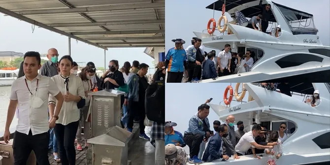 Tampak Kesedihan Mendalam, Intip 10 Potret Prosesi Pelarungan Abu Jenazah Edelenyi Laura Anna Oleh Keluarga ke Laut