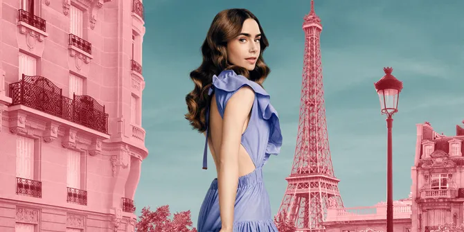 Tampil Dengan Gaya Prancis, Ini Dia 6 Potret Lily Collins Di Film Terbarunya 'EMILY IN PARIS SEASON 2'