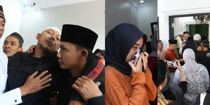Tangis Histeris Sambut Jenazah Mpok Alpa, Raffi Ahmad & Irfan Hakim Setia Mendampingi