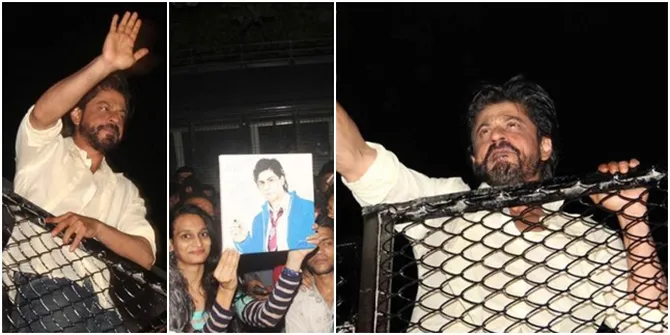 Tengah Malam, SRK Sapa Ribuan Fans Yang Rayakan Ultahnya ke-50