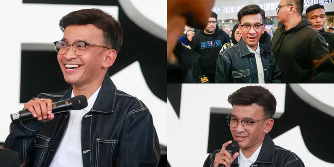 Tetap Profesional Bekerja, Ini 10 Potret Kondisi Ruben Onsu di Tengah Kabar Keretakan Rumah Tangga - Diam Dengan Tatapan Kosong