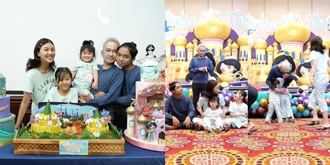 Thalia dan Thalia Rayakan Ultah, Potret Ruben Onsu Setia Temani Meski Wajah Pucat Bikin Haru