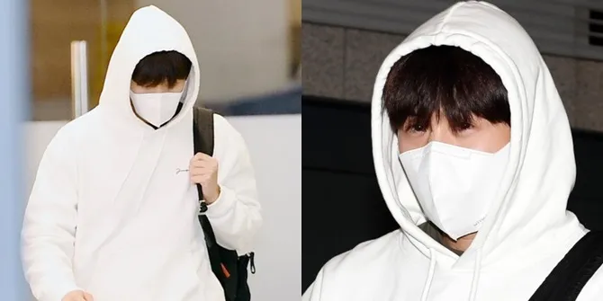 Tiba dari Thailand, Potret Kim Seon Ho Kembali ke Korea dan Pagi-Pagi Sudah Ganteng di Bandara