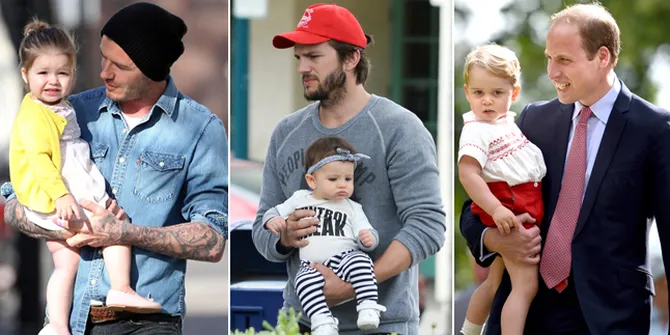 Ganteng dan Hobi Ganti Popok, Mau Suami Idaman Kayak Seleb Ini?