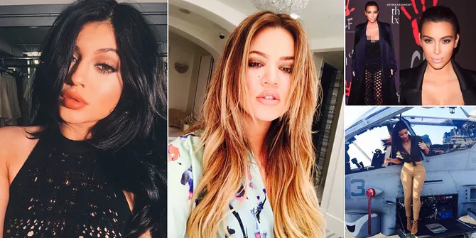 Tren Fashion Keluarga Kardashian, Dari Yang Seksi Hingga 'Oplas'