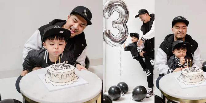 Ultah Cuma Beda Sehari, 10 Potret Glenn Alinskie dan Dante Rayakan Bareng - Pesta Sederhana di Rumah