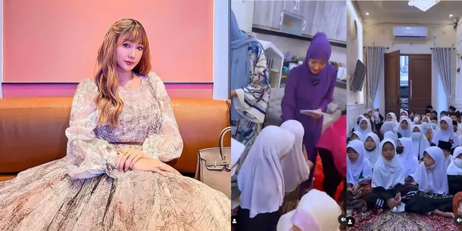Usai Jalani Operasi dan Percantik Diri, Potret Lucinta Luna Undang Anak-anak Yatim Gelar Tasyakuran Untuk Wajah & Suara Barunya
