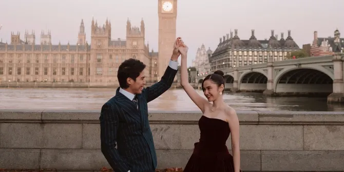 Valentine, Syifa Hadju dan El Rumi Unggah Foto Prewed di London