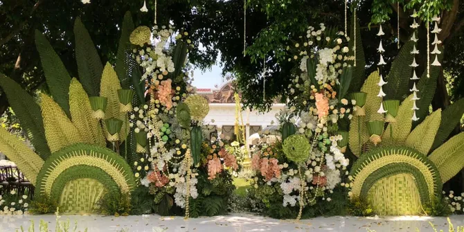Venue Akad Nikah Aksa Uyun Anak Soimah, Penuh Roncean Melati