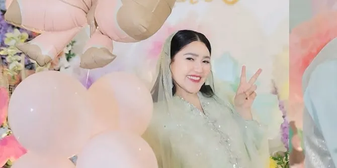 Via Vallen Gelar Tasyakuran dan Gender Reveal Kehamilan Kedua