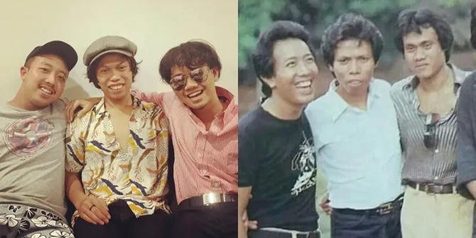 Viral Potret Tiga Pria yang Mirip Dono Kasino Indro Warkop DKI, Bak Kakak Beradik