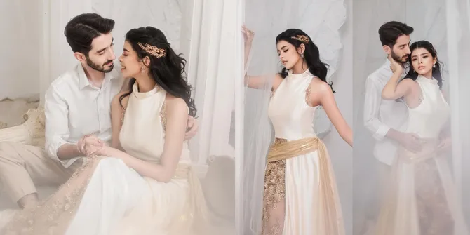 Visual Couple, 8 Potret Prewedding Jharna Bhagwani dan Husein Nasimov - Pasrahkan Makeup ke MUA