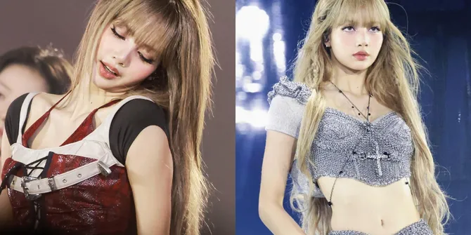 Bikin Jatuh Hati! Pesona Visual Lisa BLACKPINK di Konser 'Deadline' Buat Terpukau