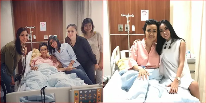 Wulan Guritno - Cita Citata, Deretan Artis Ini Jenguk Jupe di RS