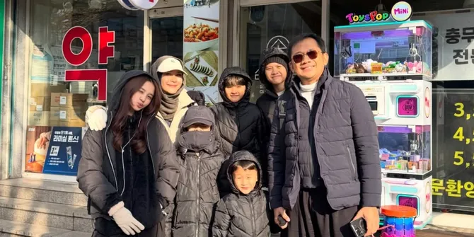 Zaskia Adya Mecca Liburan ke Korea Bareng Keluarga, Sempat Merasa Bersalah