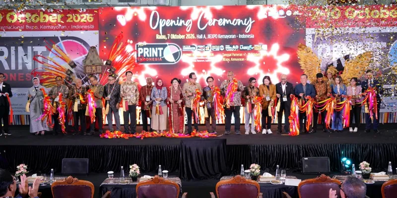 ALLPrint Indonesia 2026 Resmi Dibuka, Hadirkan 400 Peserta dan Teknologi Percetakan dari 10+ Negara