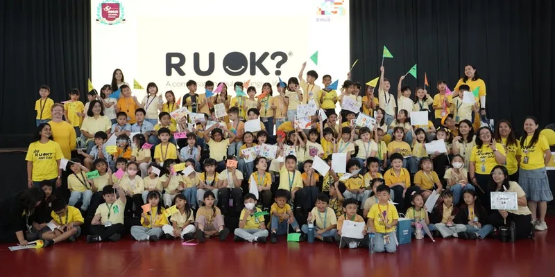 BINUS SCHOOL Serpong Ajak Siswa Saling Peduli Lewat R U OK? Day
