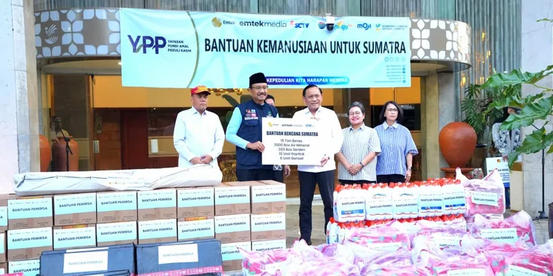 Emtek Group Sigap Salurkan Bantuan Kemanusiaan Korban Bencana di Sumatra Barat, Sumatra Utara, dan Aceh