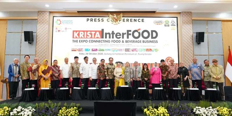 KRISTA InterFOOD 2026 Hadirkan 1.100 Peserta dari 16 Negara, Buka Peluang Bisnis Industri F&B