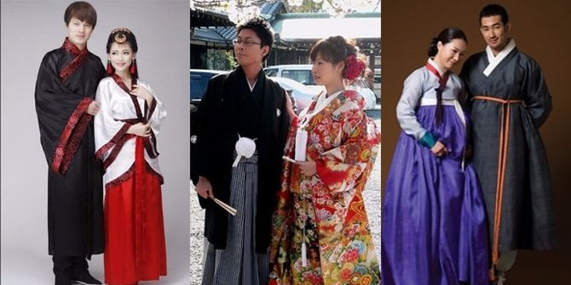 Perbedaan Pakaian Tradisional Korea Jepang dan Cina Punya Desain Mirip tapi Punya Sejarah dan Arti yang Berbeda Kapanlagi