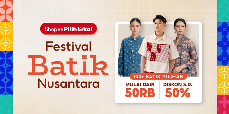Shopee Ajak Anak Muda Rayakan Batik dengan Gaya Kekinian Lewat Festival Batik Nusantara