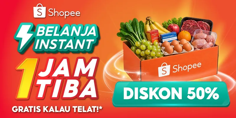 Shopee Hadirkan Belanja Instant 1 Jam Tiba, Solusi Praktis Buat Penuhi Kebutuhan Harian