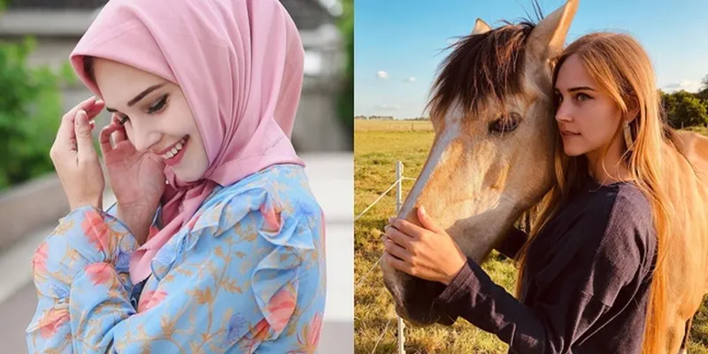 8 Potret Tiphaine Poulon, Bule Cantik yang Dinikahi Pria Aceh Sampai Jadi Mualaf
