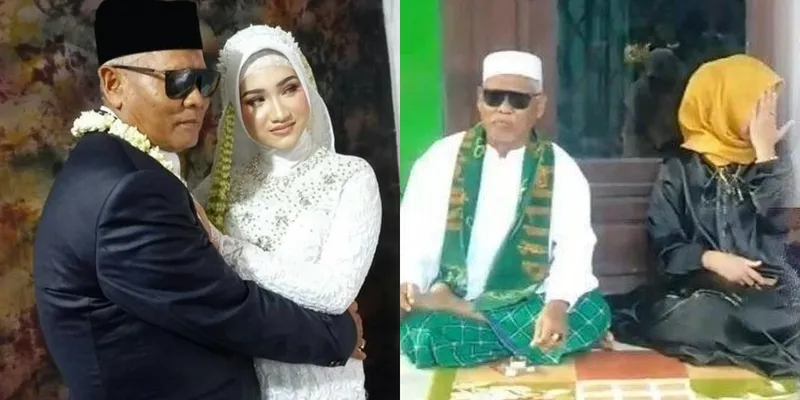 Beri Mahar Rp 700 Juta, 10 Potret Kakek Sondani yang Viral Nikahi Gadis 19 Tahun - Diduga Jatuh Sakit & Dicueki Istri