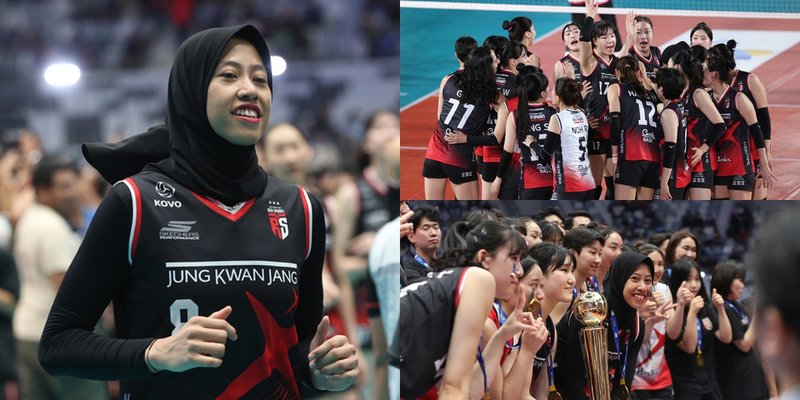 Laga Fun Volley Ball 2024 Berlangsung Sengit, Red Sparks Keluar Sebagai Juara Usai Tumbangkan Indonesia All Star