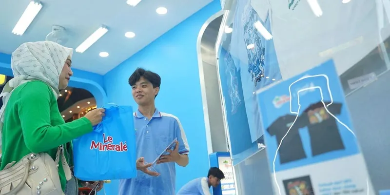 Le Minerale Hadir di Jakarta Fair Kemayoran (JFK) 2024, Edukasi Konsumen Tentang Produk Daur Ulang PET