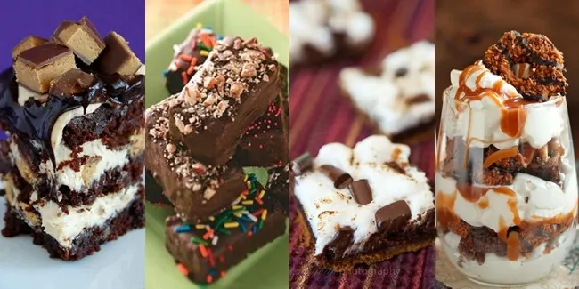 10 Cara Kreatif Menyajikan Brownies Yang Menggiurkan 