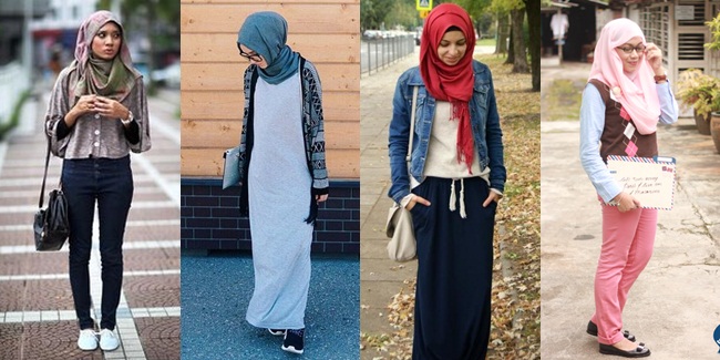 12 Ide Gaya Kece Hijab Anak Muda Untuk Gadis Remaja 