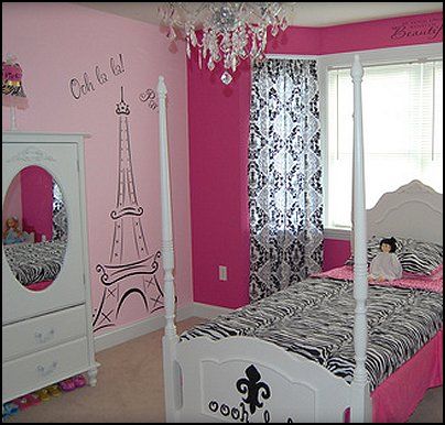 Paris Theme Bedroom Decor