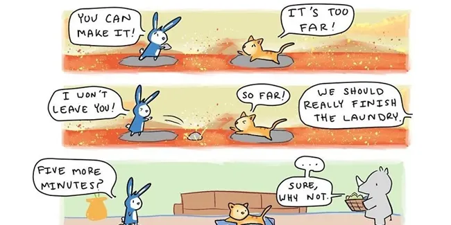 Bye Bad Mood: Komik Ini Dijamin Bikin Kamu Tersenyum 