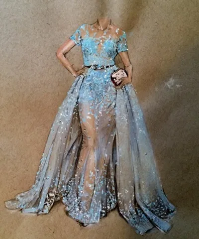 Desain Gaun  Super Cantik  Oleh Desainer Asal Dubai Kamu  Desain Gaun  Super Cantik  Oleh Desainer Asal Dubai Kamu