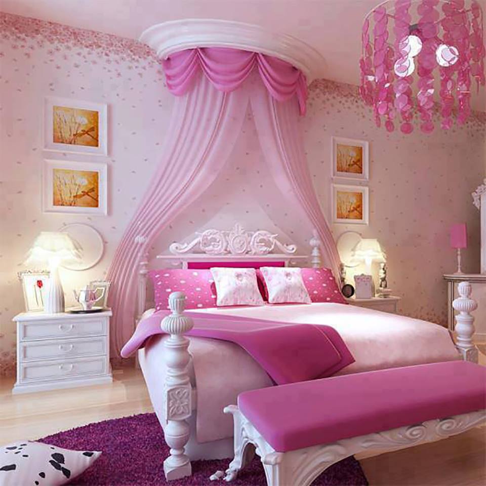 Desain Kamar Cantik Untuk Penggemar Warna Pink Vemalecom