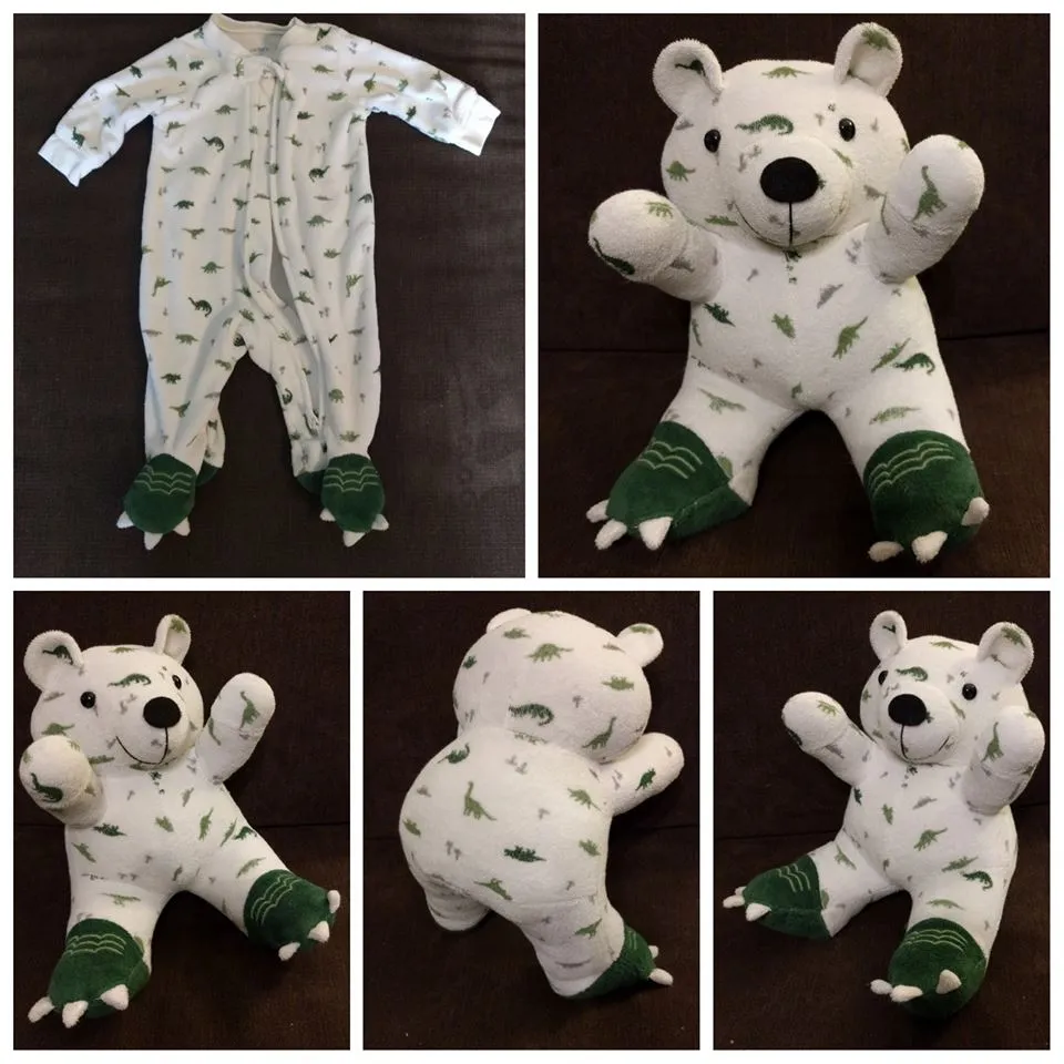 Ide DIY Daur Ulang Baju Bayi Jadi Boneka Beruang Lucu Vemalecom