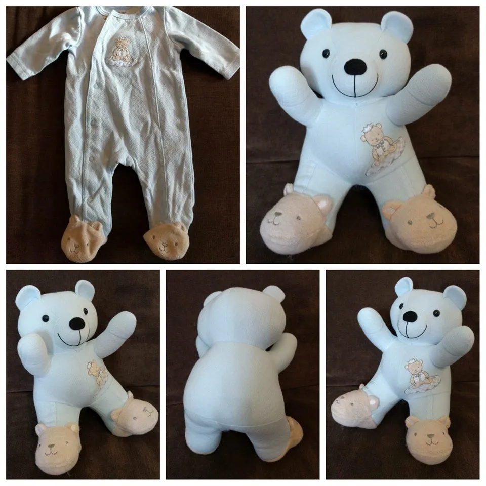 Ide DIY Daur Ulang Baju Bayi Jadi Boneka Beruang Lucu Vemalecom Ide DIY Daur Ulang Baju Bayi Jadi Boneka Beruang Lucu Vemalecom