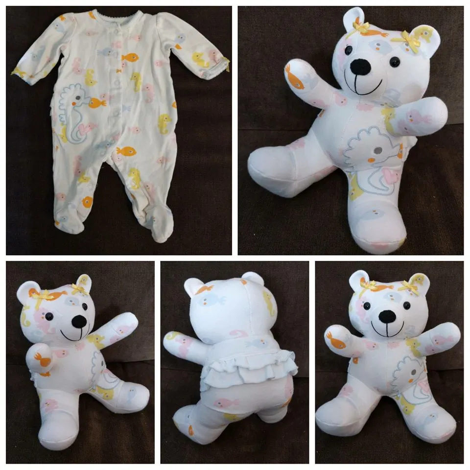 Ide DIY Daur Ulang Baju Bayi Jadi Boneka Beruang Lucu Vemalecom Ide DIY Daur Ulang Baju Bayi Jadi Boneka Beruang Lucu Vemalecom