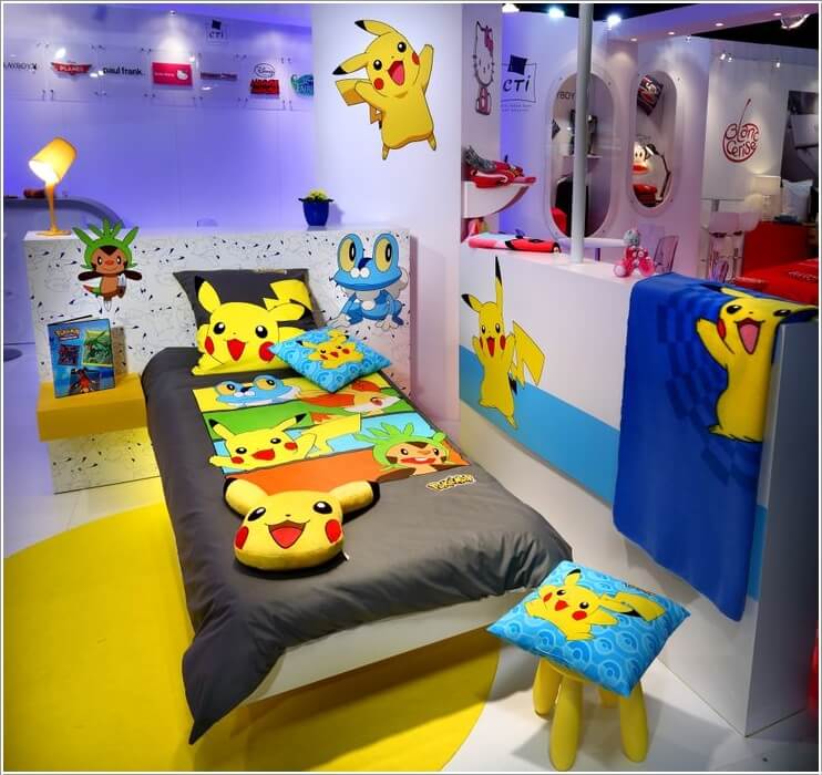 Inspirasi Desain Kamar  Serba Pokemon  Untuk Penggemar 