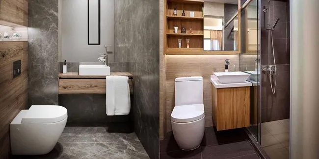 Inspirasi Toilet Modern di Ruangan Sempit Tapi Berkesan inspirasi toilet modern di ruangan sempit tapi berkesan luas