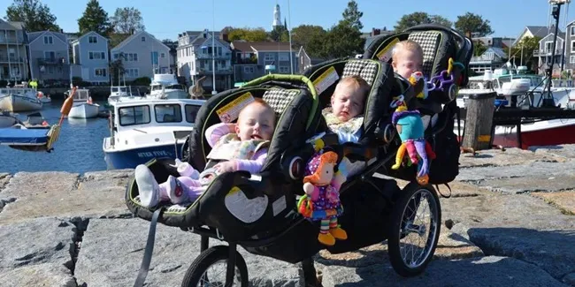 stroller bayi kembar 3