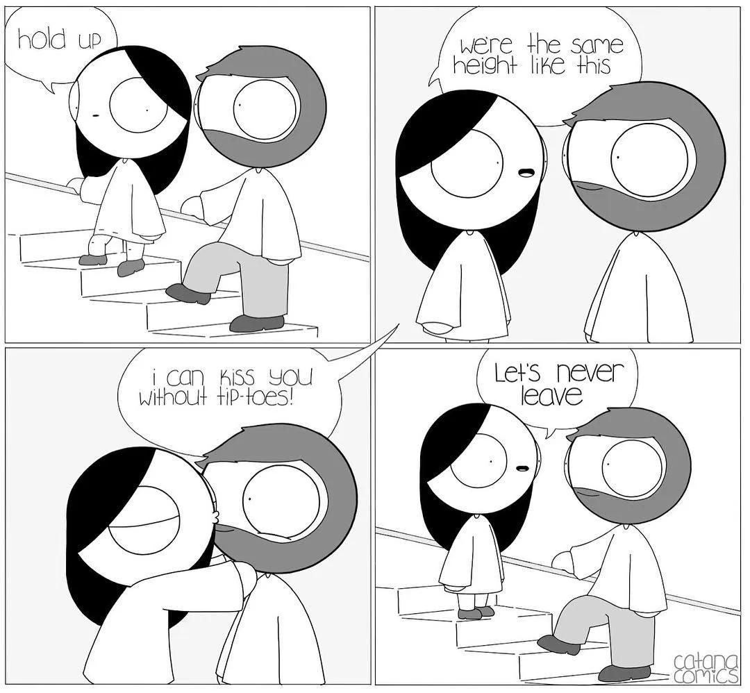 Komik Lucu Pasangan Yang Lagi Mabuk Asmara Itu Tingkahnya Aneh