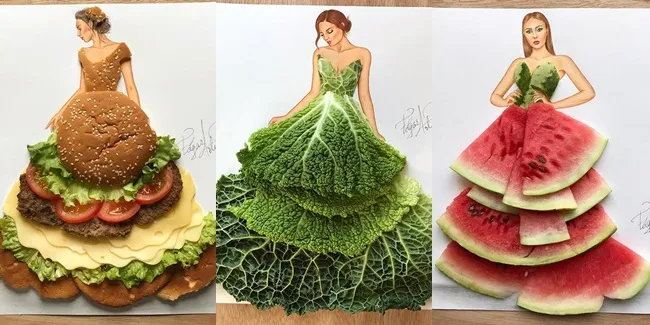 Lebih Jago dari Desainer, Sketsa Baju 3D Ini Dibuat dari ...
