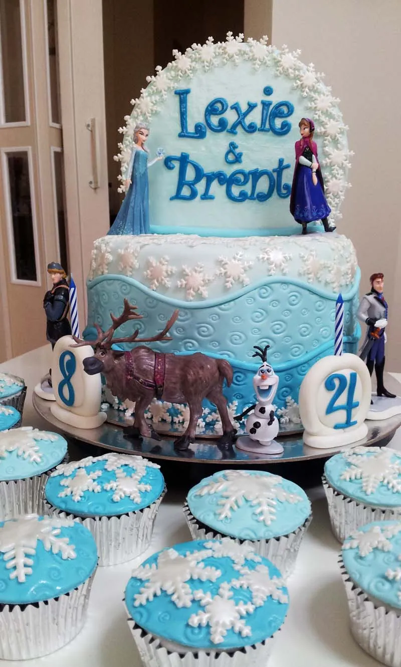 Lucunya Model Kue Ulang Tahun Princess Frozen Disney Vemalecom